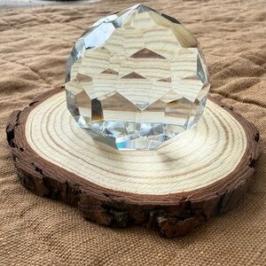 Tiffany & Co Crystal Paper Weight